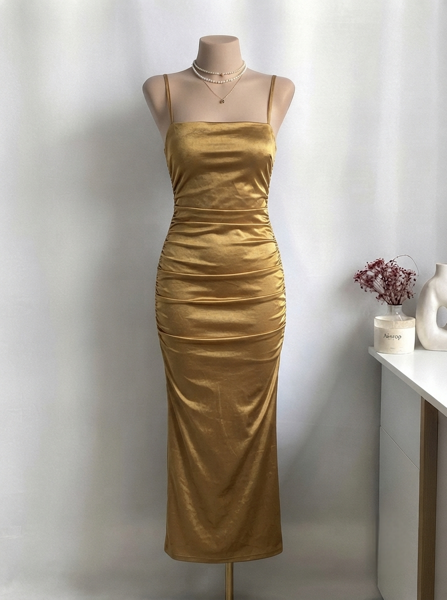 Vestido Copper Midi