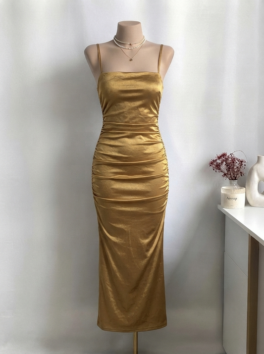 Vestido Copper Midi