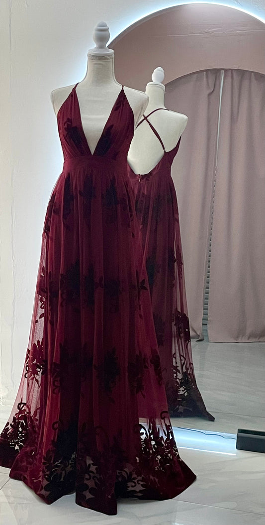 Vestido Burgundy