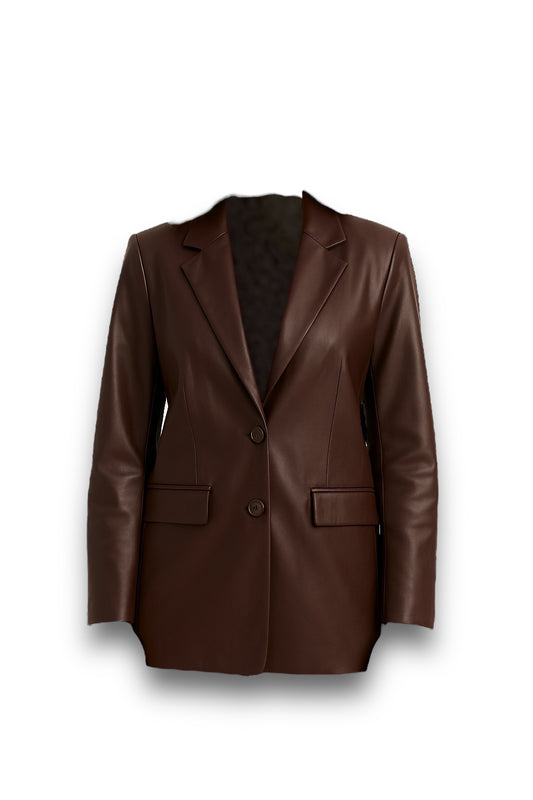 Rafaella Oversize Blazer Vinipiel