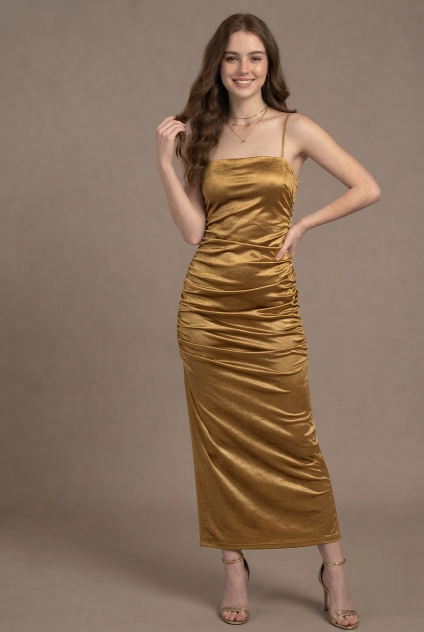 Vestido Copper Midi