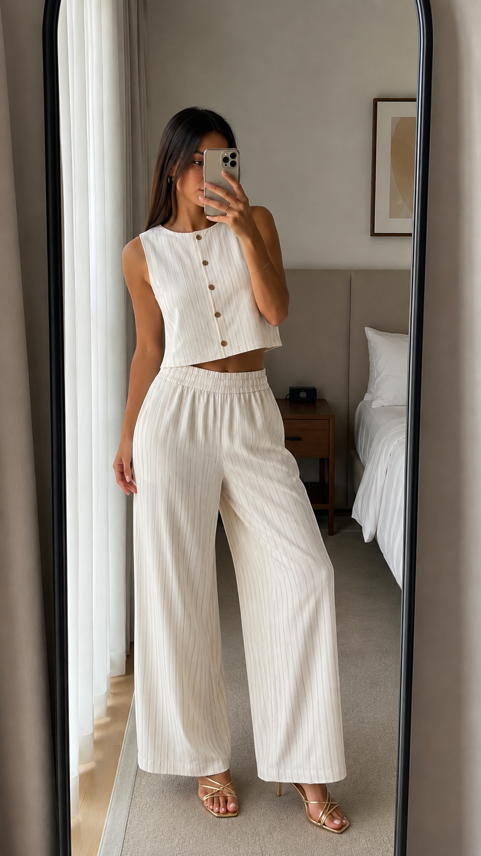 Set Clara Ivory beige