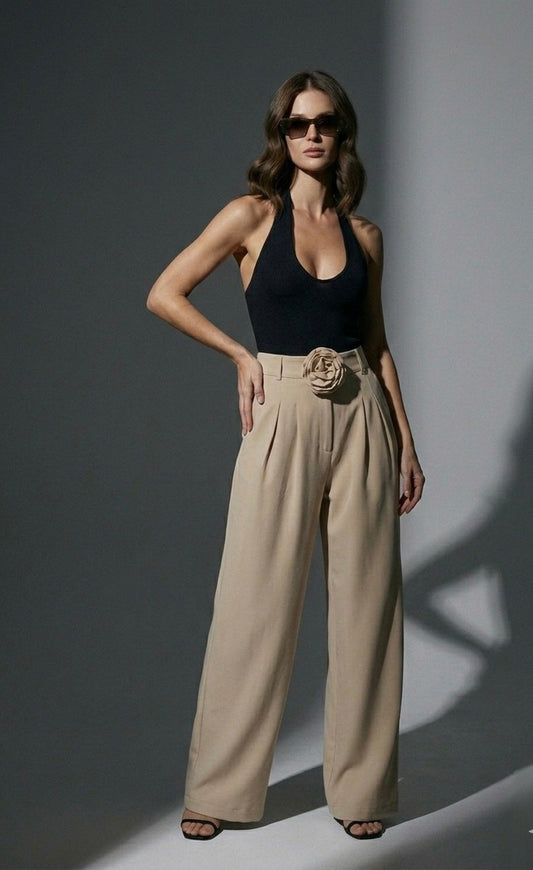 Pantalón wide leg